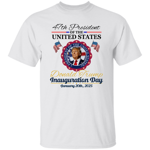 Donald Trump Presidential Inauguration Day 2025 Bright Shirt HA75 67122