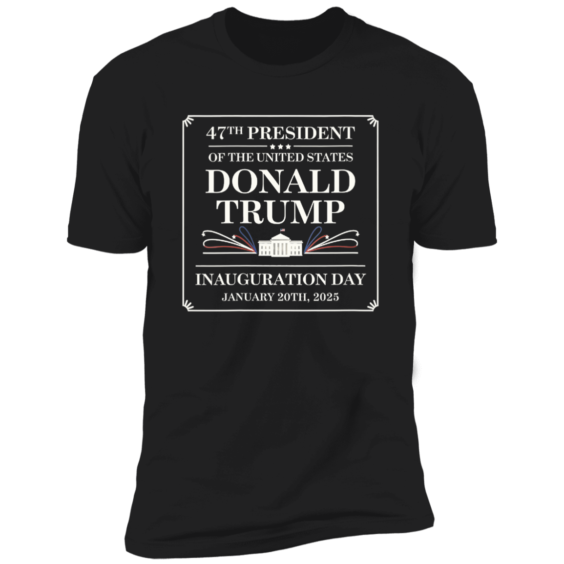 47th President Of The United States Donald Trump Inauguration Day Dark Shirt HO82 65194