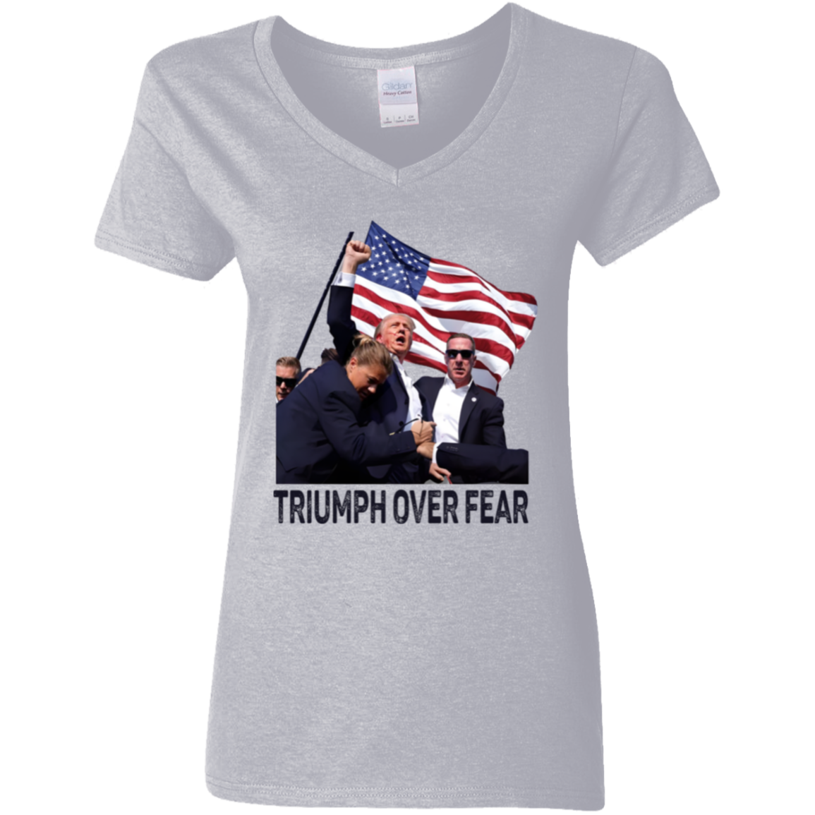 Triumph Over Fear Donald Trump Shirt TH10 63469