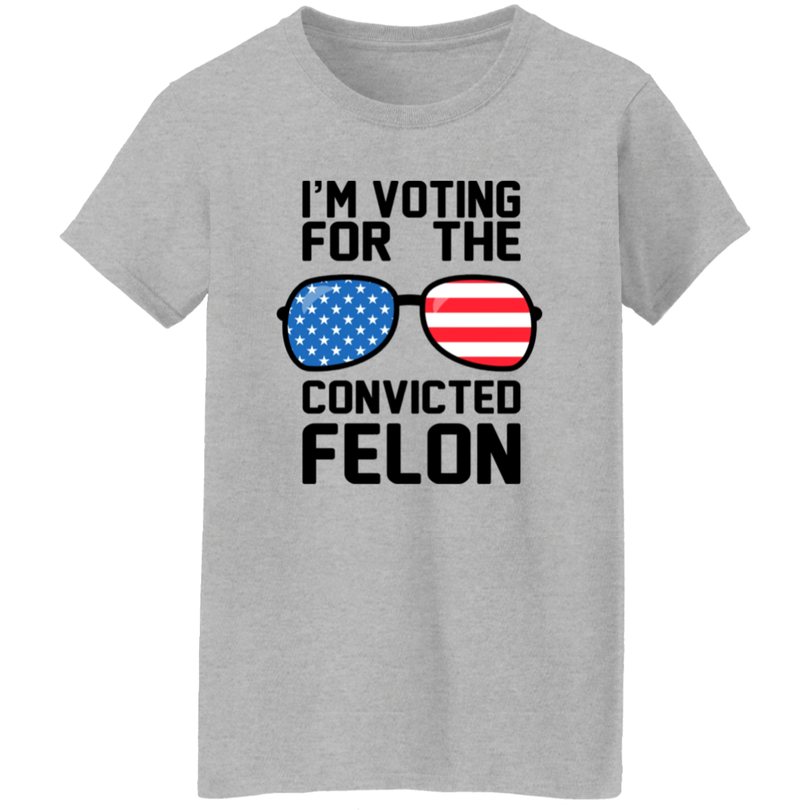 Trump Convicted Felon Bright Shirt TH10 62733