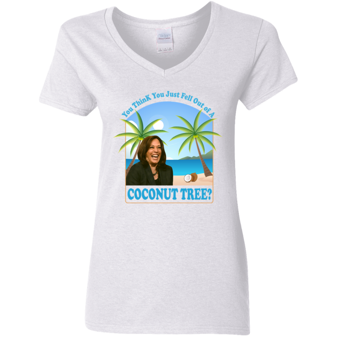 You Think You Just Fell Out Of A Coconut Tree Kamala President 2024 Bright Shirt HO82 65058
