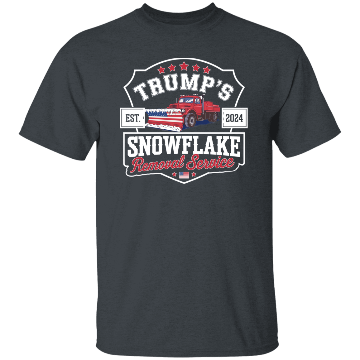 Trumps Snowflake 2024, Snowflake Removal Trump Dark Shirt HA75 67162