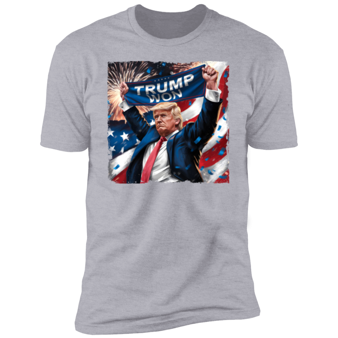 Trump Won Bright Shirt TH10 64101