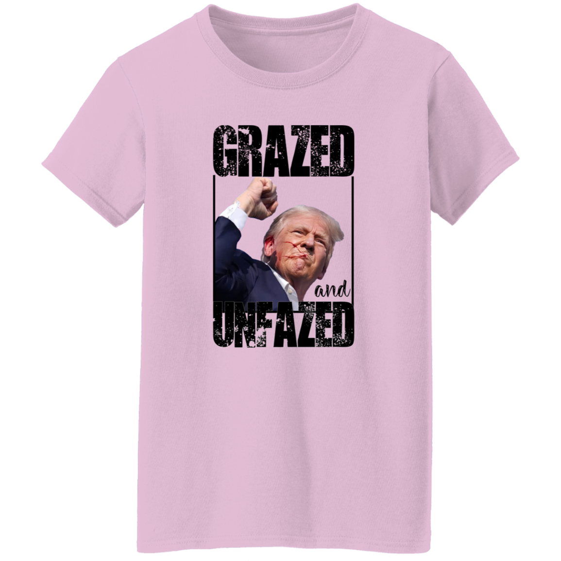 Grazed And Unfazed Donald Trump Shirt DM01 63111