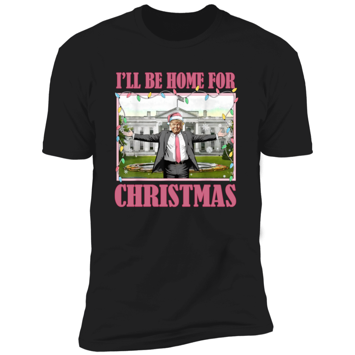 I'll Be Home For Christmas Donald Trump Sweatshirt HO82 65226