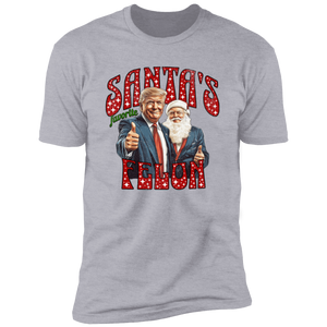 Santas Favortite Felon Distressed Bright Shirt HO82 65236