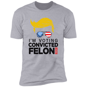 Donald Trump I'm Voting Convicted Felon 2024 Shirt DM01 62795