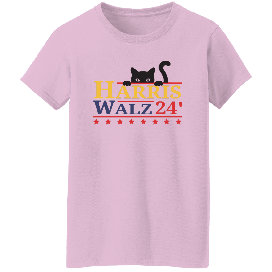 Harris Walz 2024 Cat Bright Shirt TH10 63347