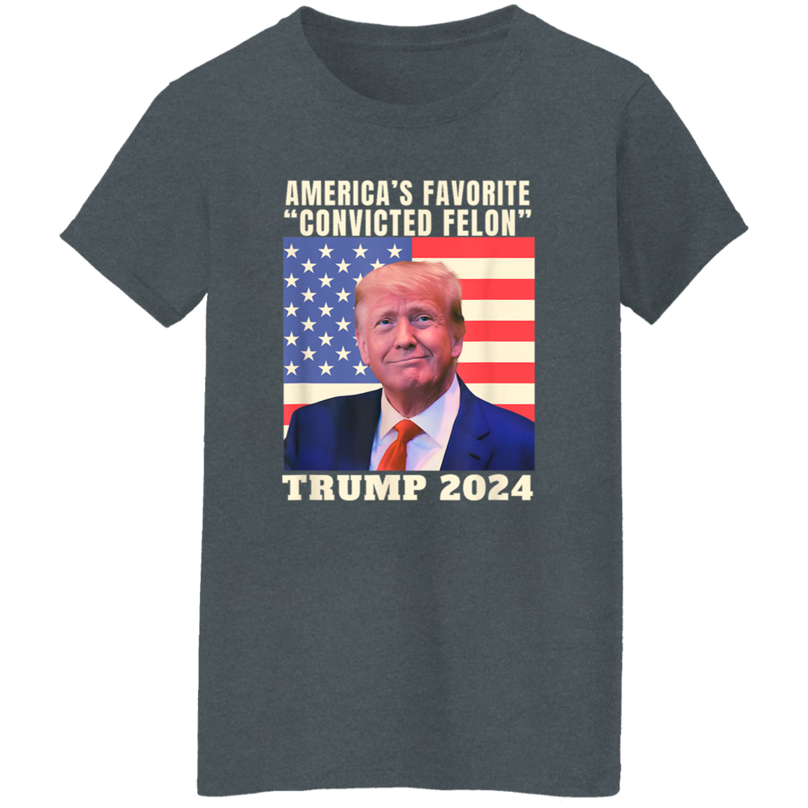 America's Favorite "Convicted Felon" Trump 2024 Shirt TH10 62691