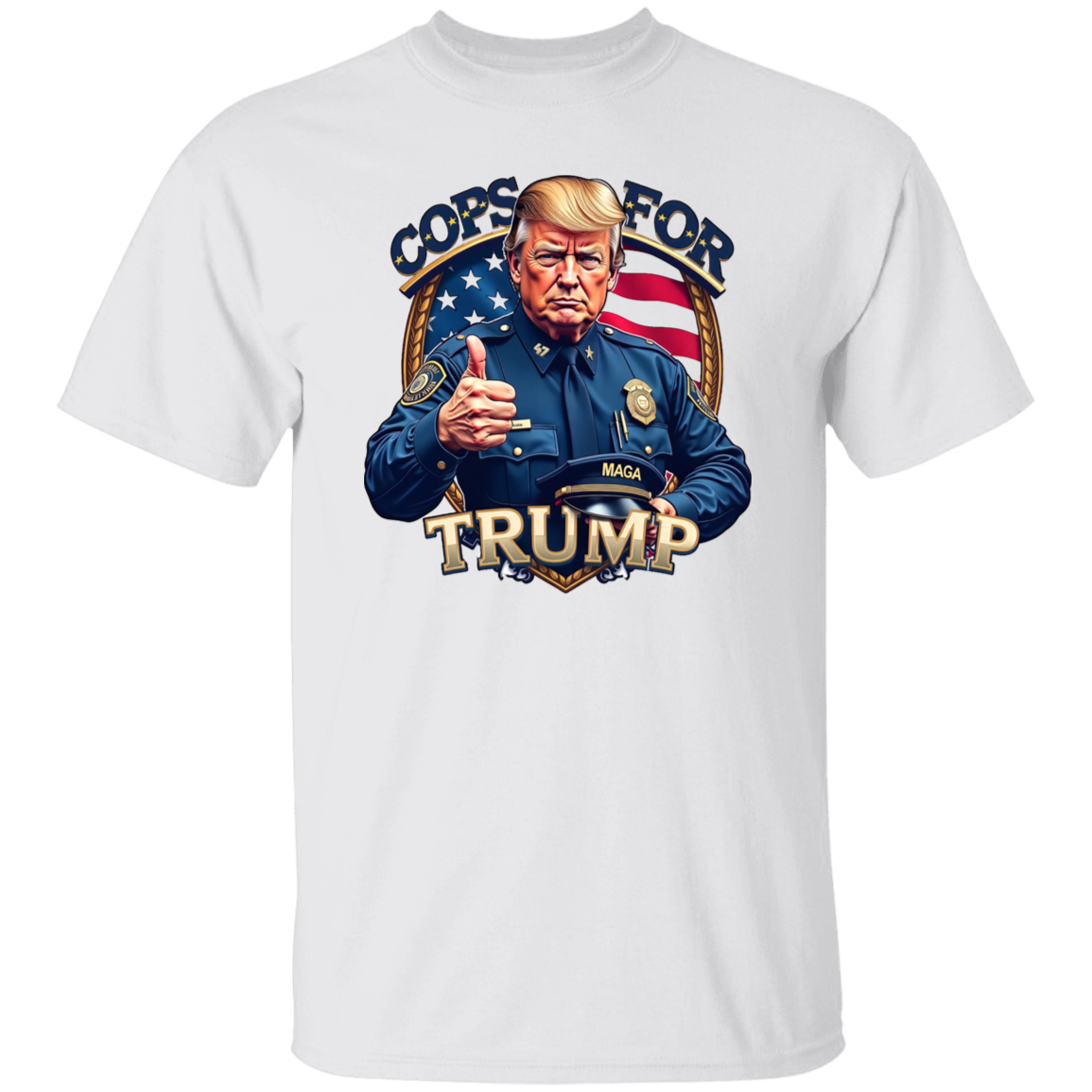 Cops For Trump MAGA Bright Shirt HO82 65700