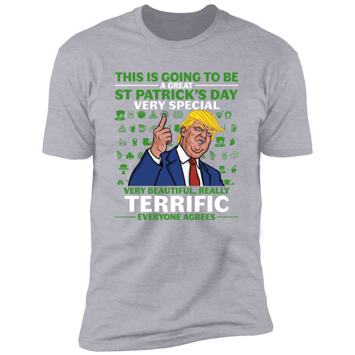 Donald Trump St Patrick's Day - Lucky Irish Dark Shirt HO82 65604