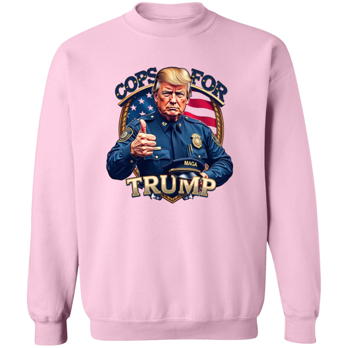 Cops For Trump MAGA Bright Shirt HO82 65700