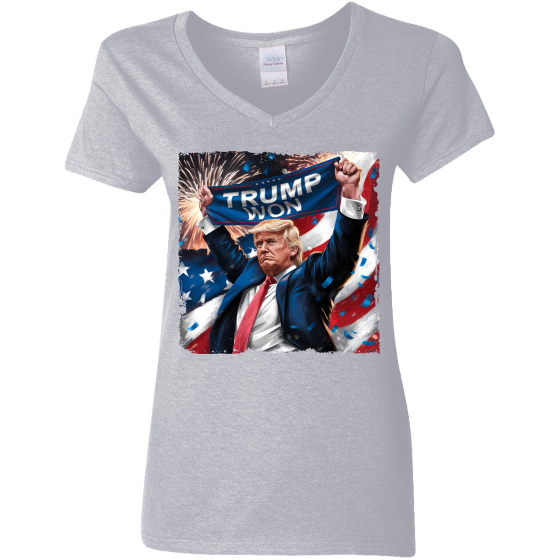 Trump Won Bright Shirt TH10 64101