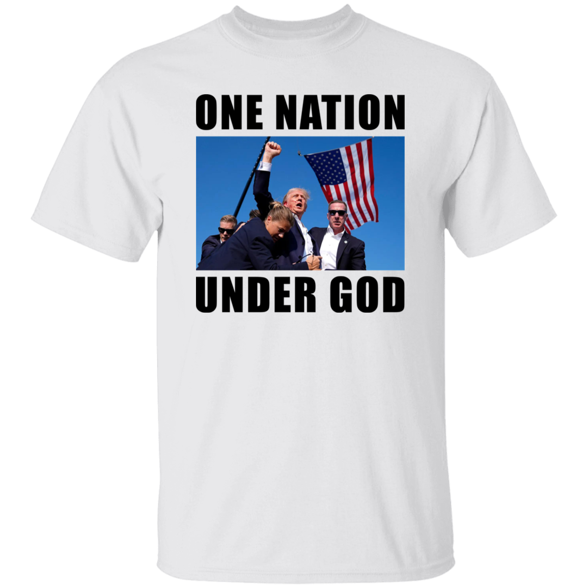 One Nation Under God Donald Trump Shirt TH10 63441