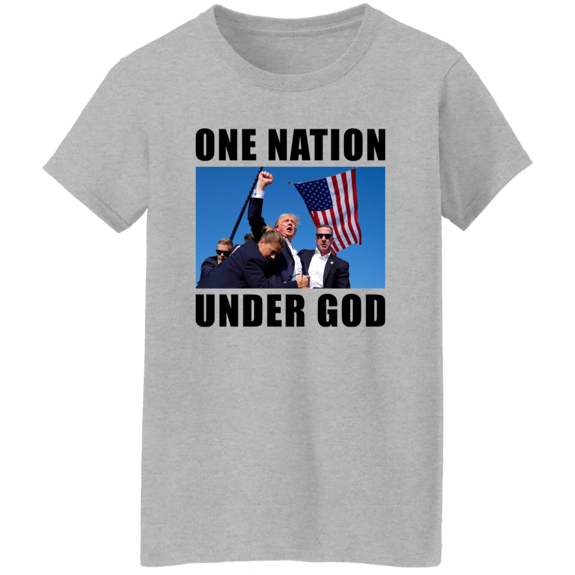One Nation Under God Donald Trump Shirt TH10 63441