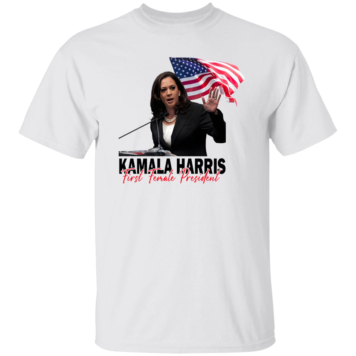 Kamala Harris First Female President Bright Shirt TH10 63381
