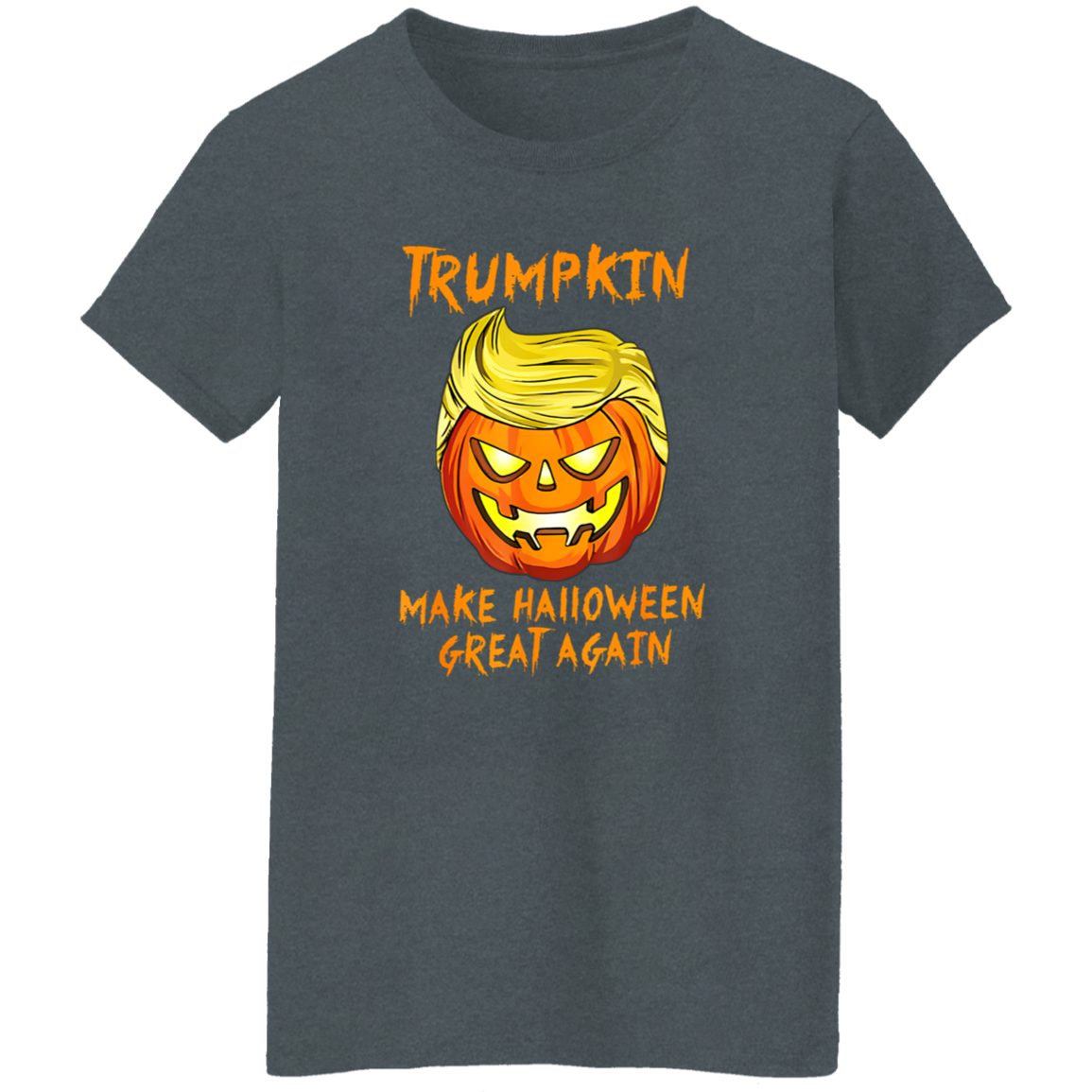 Trumpkin Make Halloween Great Again Trump 2024 Shirt HA75 63408