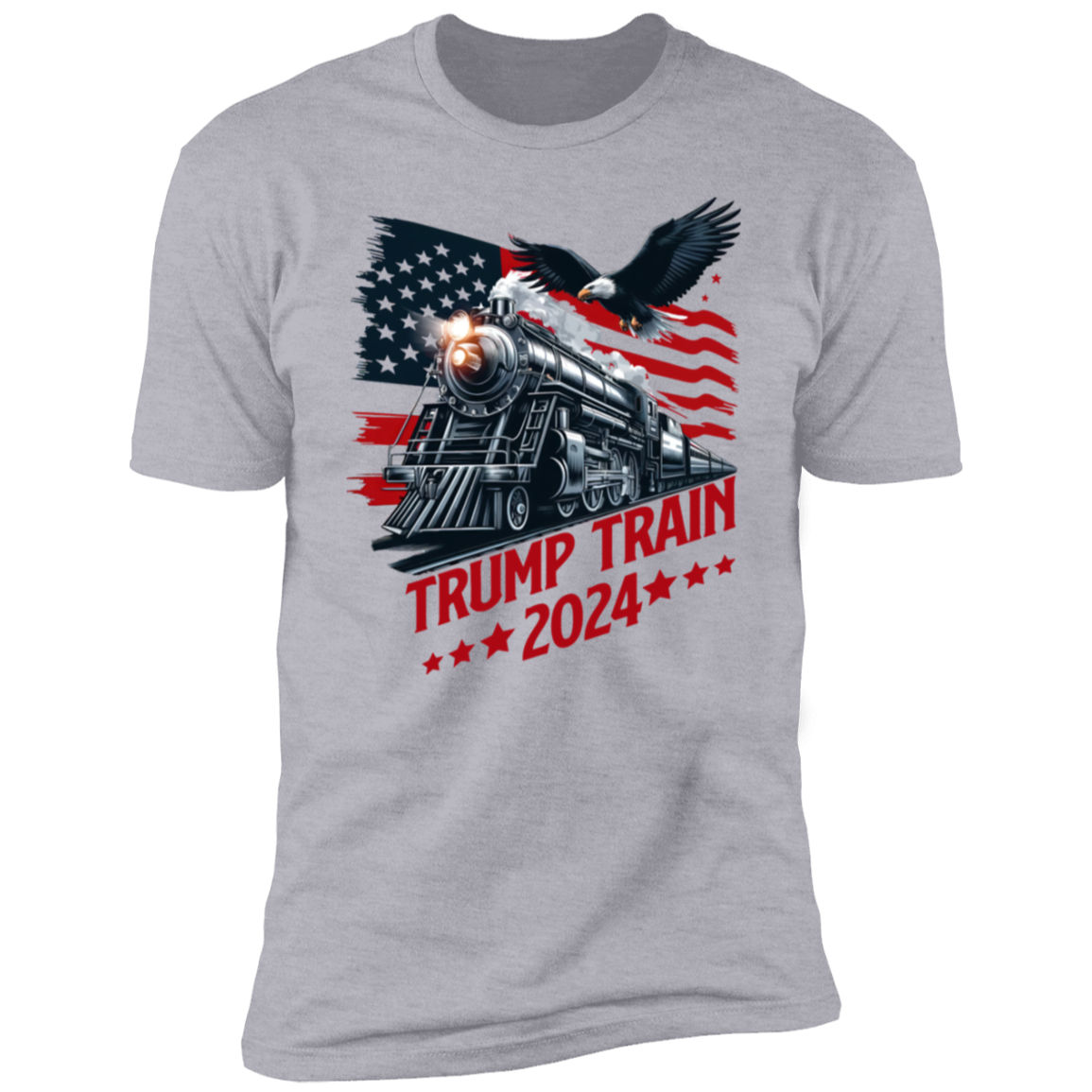 Trump Train 2024 Bright Shirt for Patriotic Fans Bright Shirt LM32 63929