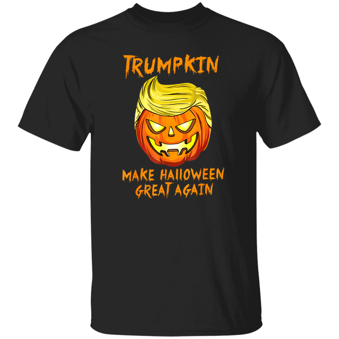 Trumpkin Make Halloween Great Again Trump 2024 Shirt HA75 63408