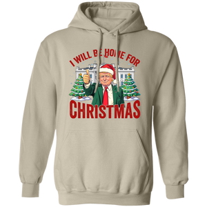 Trump I'll Be Home for Christmas, Humorous Trump Christmas Shirt HA75 63746