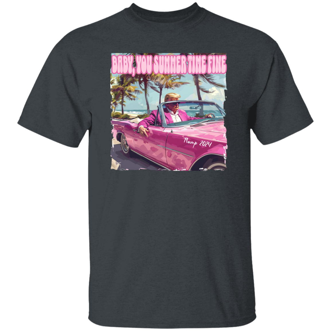 Baby You Summer Time Fine Trump Dark Shirt TH10 62533