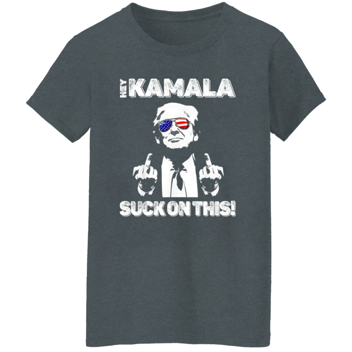 Hey Kamala S**k On This Political Shirt HA75 63392