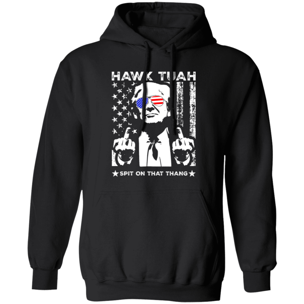 Hawk Tuah Spit On That Thang Trump Shirt TH10 62925