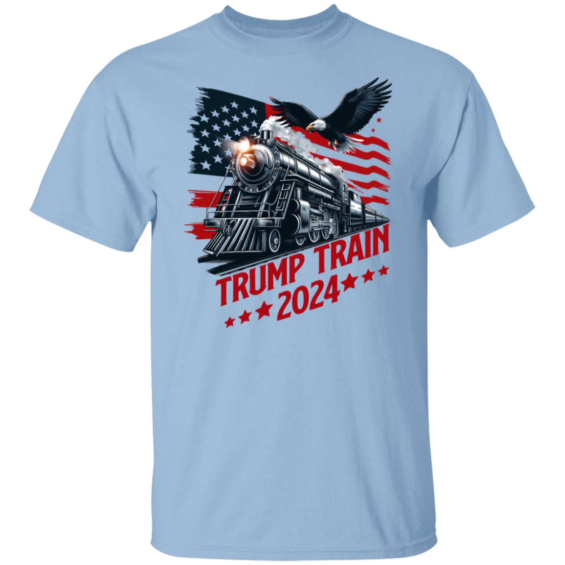 Trump Train 2024 Bright Shirt for Patriotic Fans Bright Shirt LM32 63929