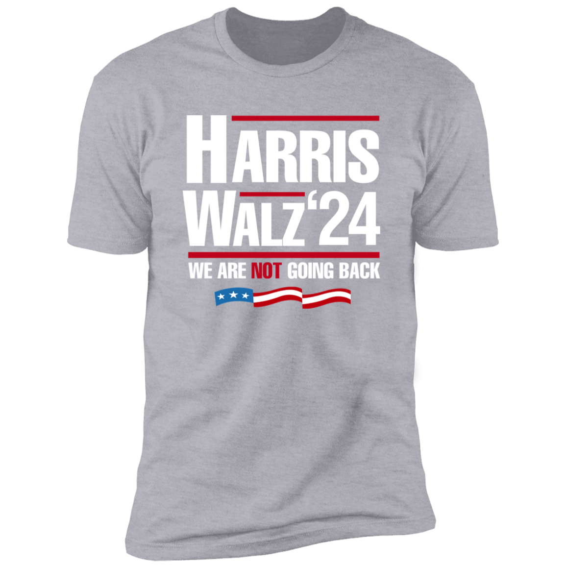 Harris Walz 2024 We Are Not Going Back Shirt HA75 63446