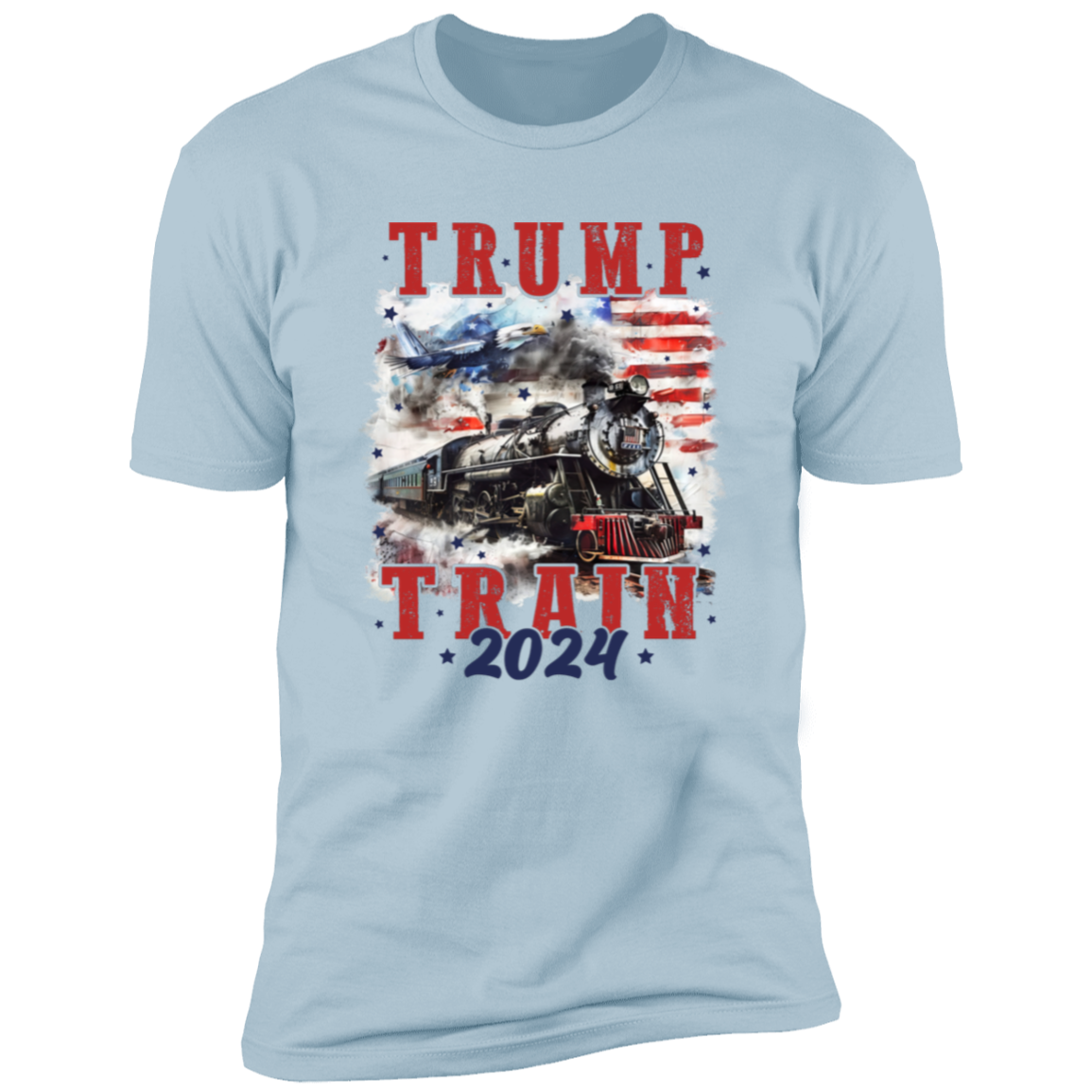 Trump Train 2024 President Trump Bright Shirt N304 HA75 62924