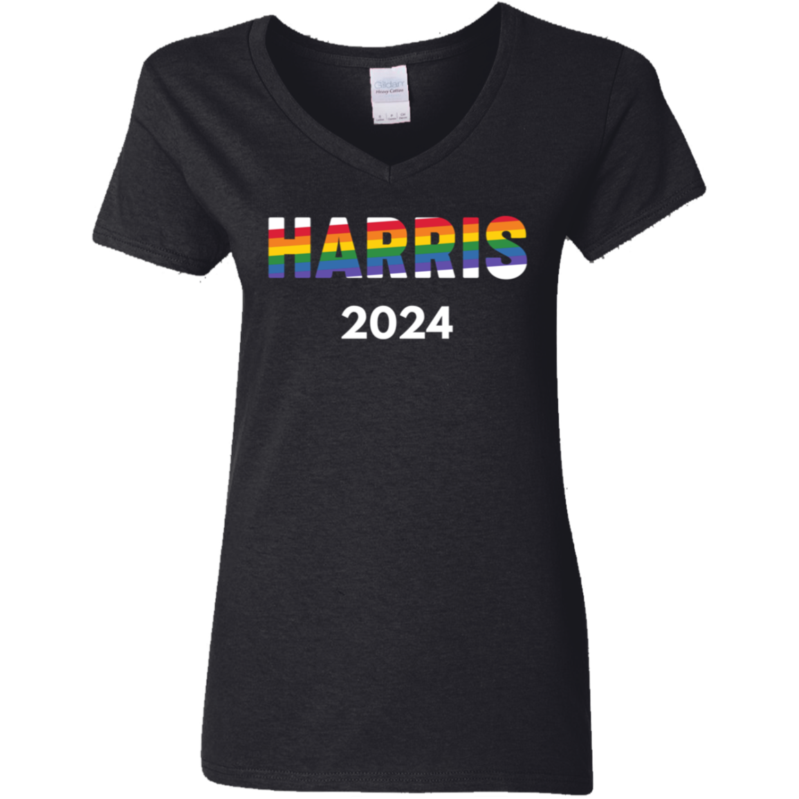 Kamala Harris 2024 For President Campaign LBGTQ Pride Dark Shirt HO82 65092