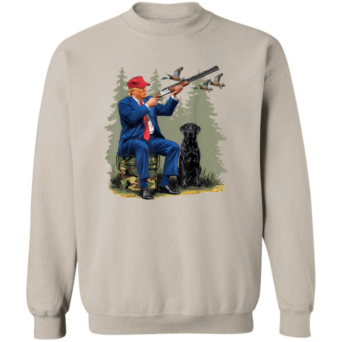 Trump Duck Hunting Bright Shirt HA75 63918