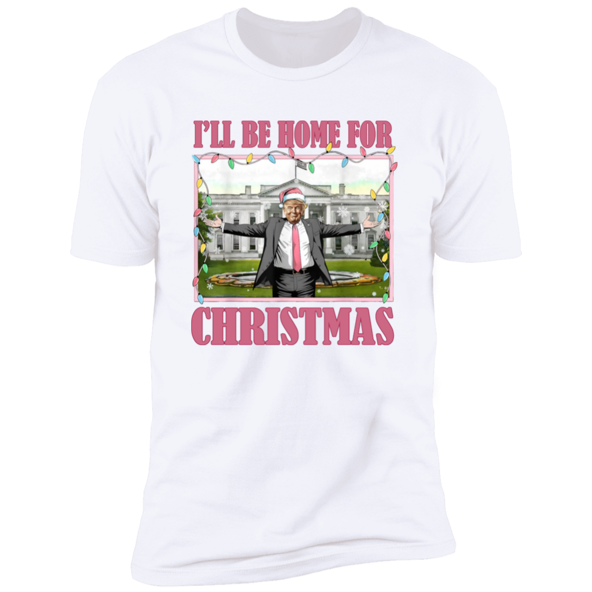 I'll Be Home For Christmas Donald Trump Sweatshirt HO82 65226