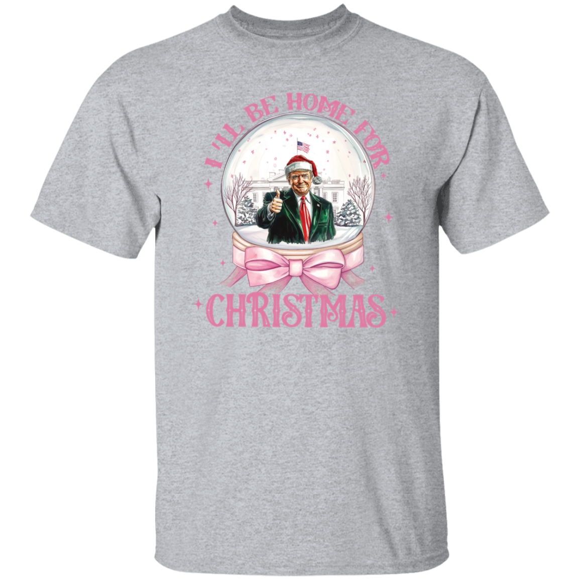 I'll Be Home For Christmas Donald Trump Shirt HA75 63646