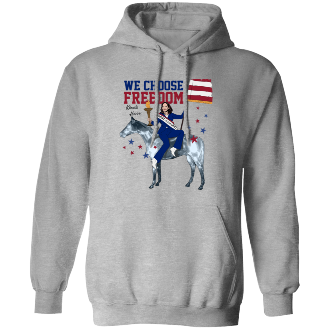 Kamala Harris We Choose Freedom Bright Shirt HA75  63486
