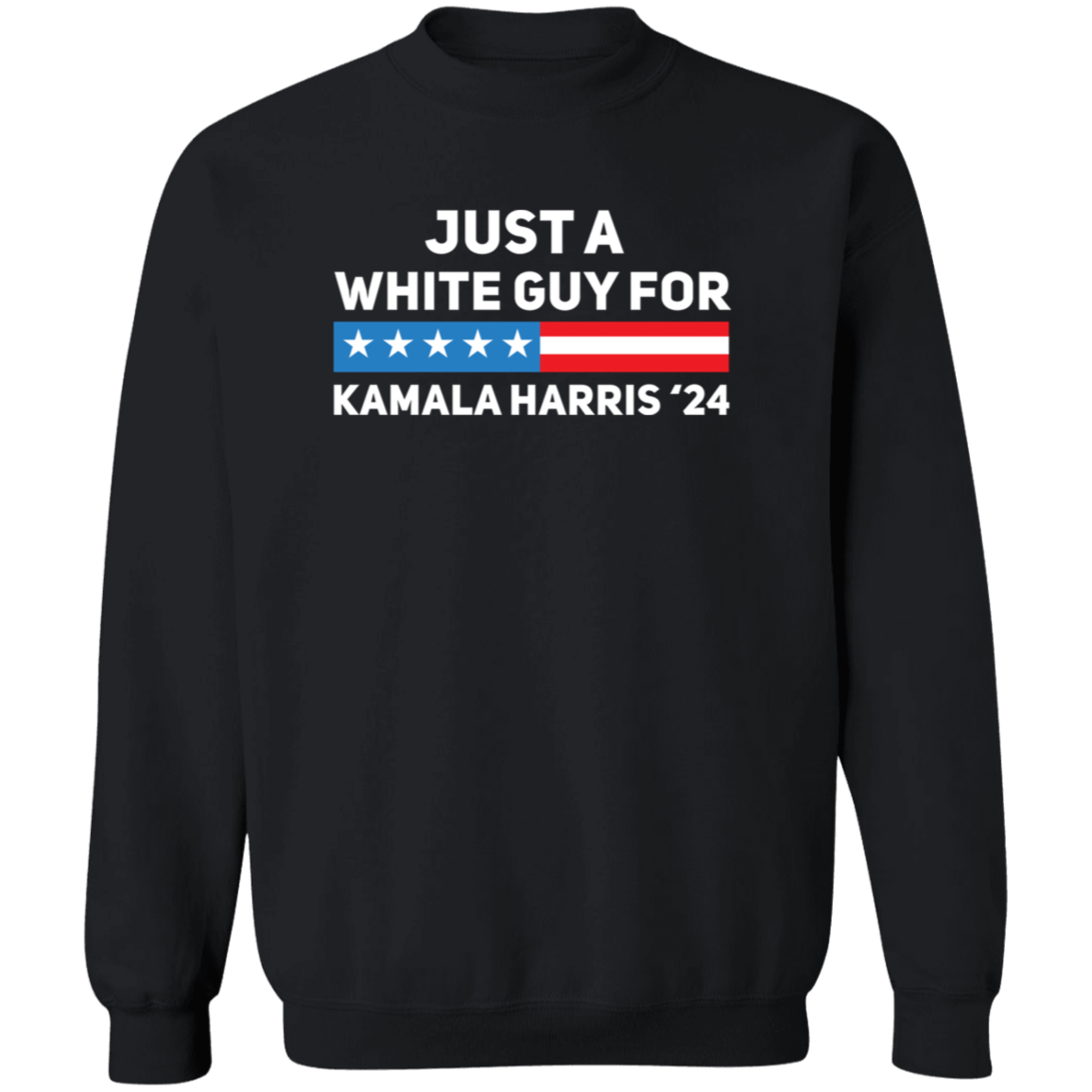 Just A White Guy For Kamala Harris '24 Dark Shirt HO82 65098
