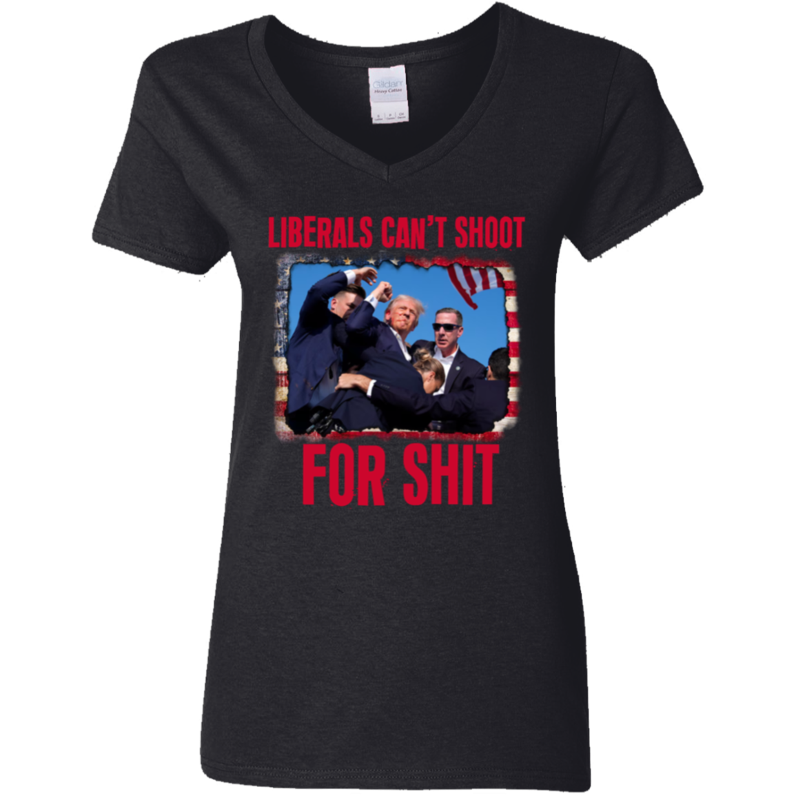 Liberals Can't Sh**t For Sh** Shirt HA75 63162