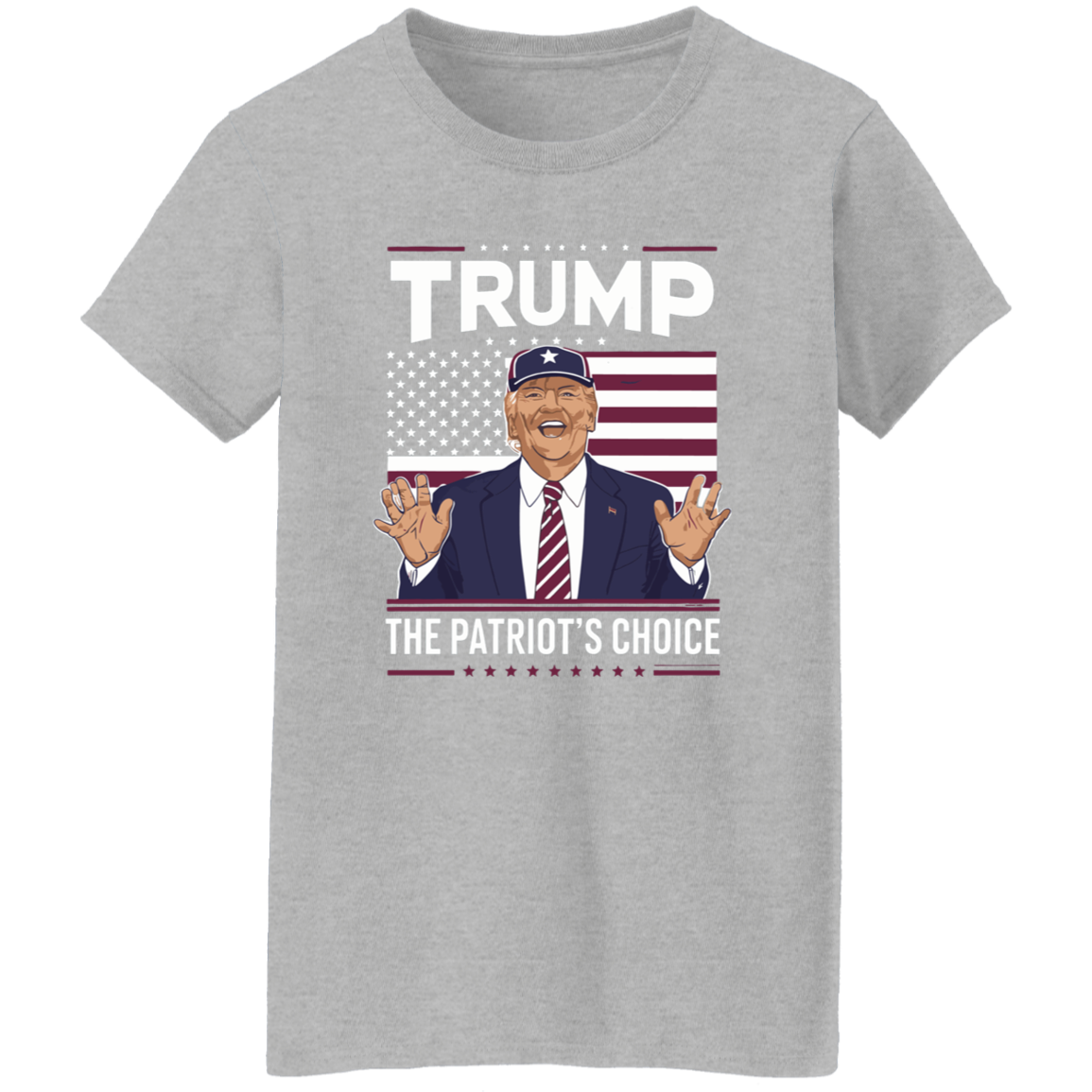 Trump The Patriot's Choice Dark Shirt HA75 62720