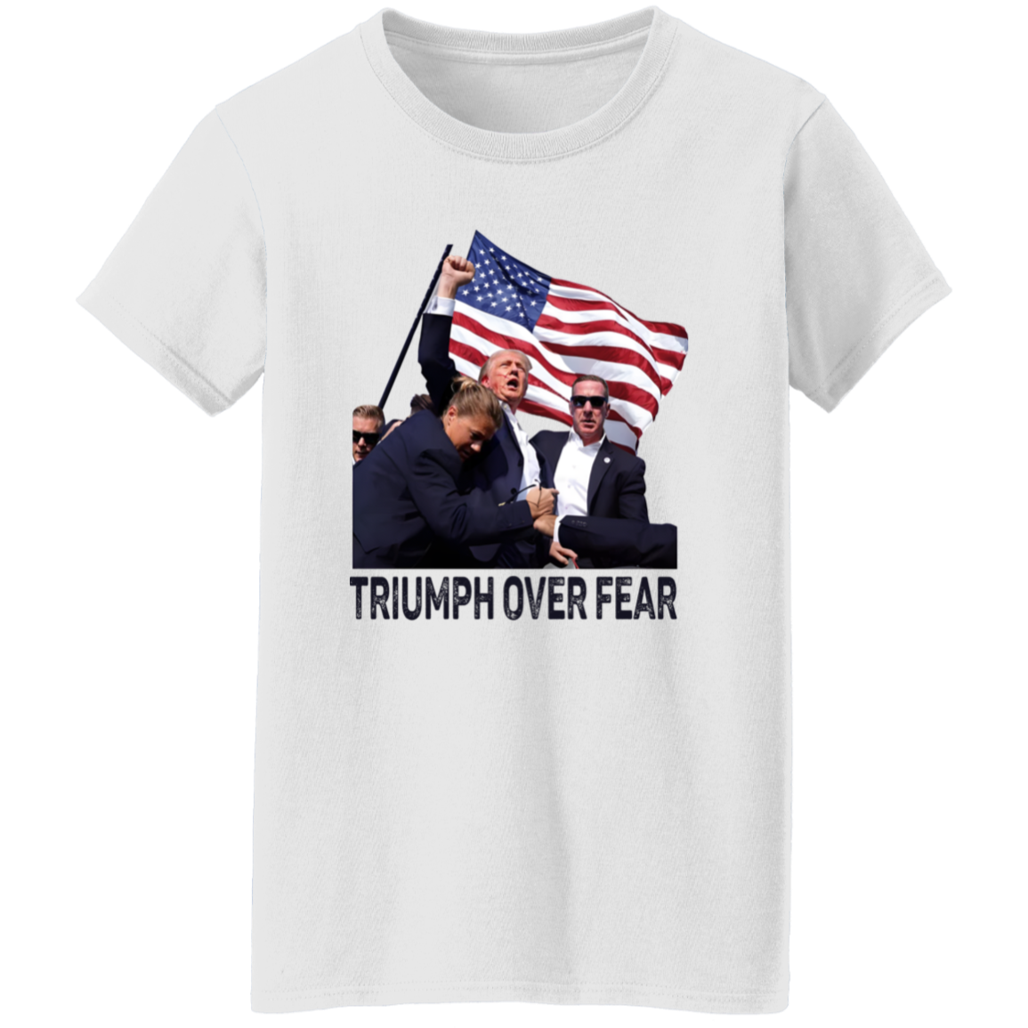 Triumph Over Fear Donald Trump Shirt TH10 63469