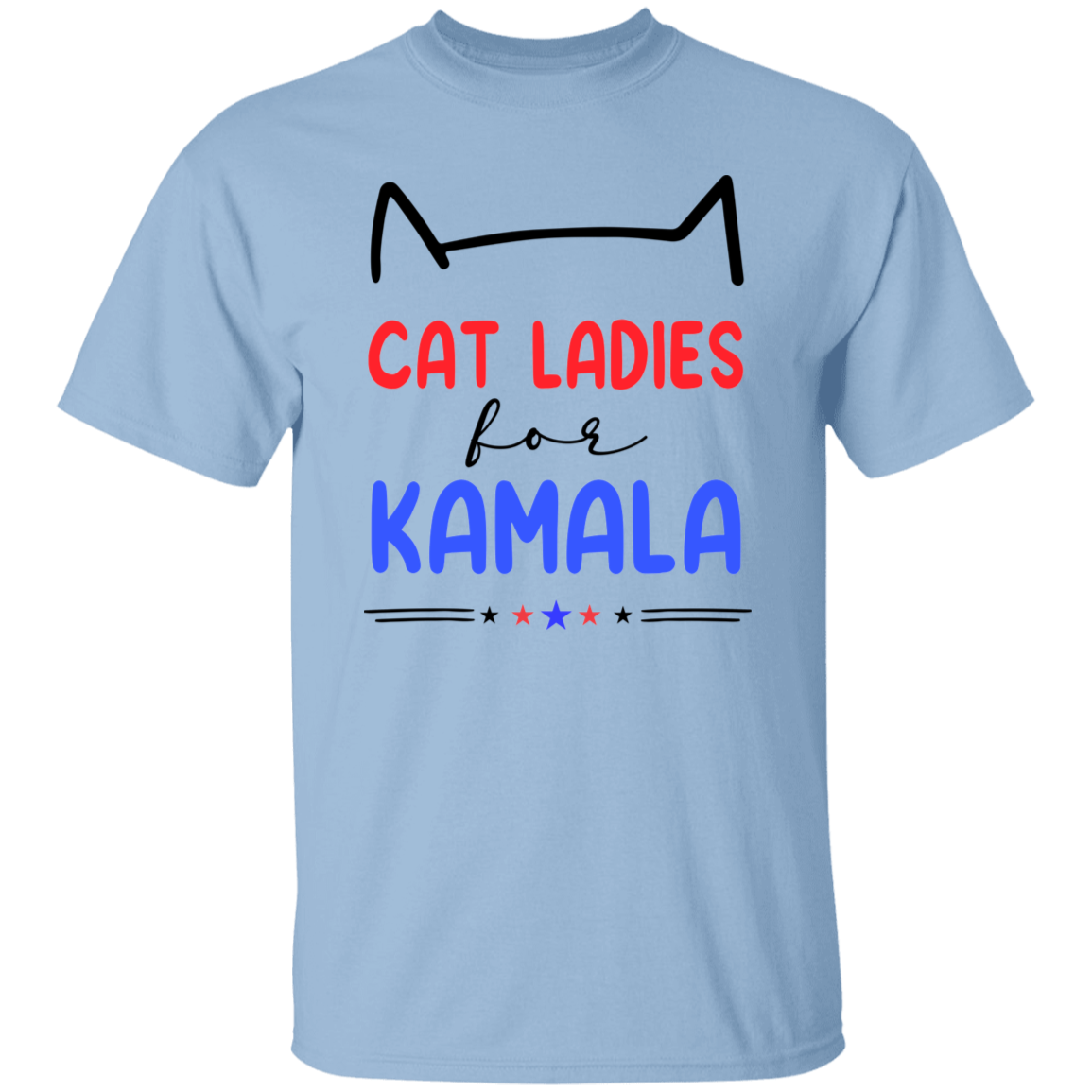 Cat Ladies For Kamala - Kamala Harris 2024 President Bright Shirt HA75 63342
