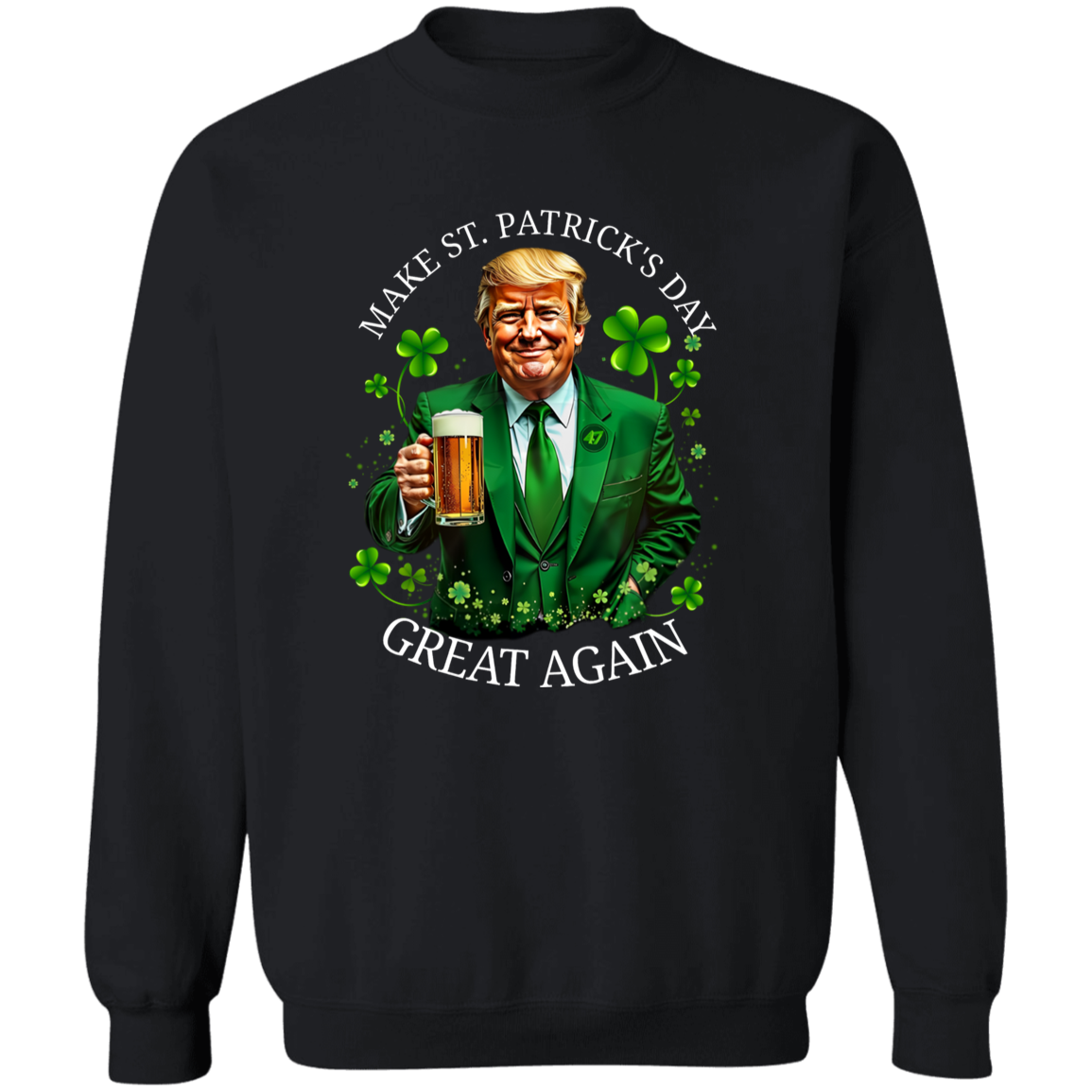 Trump Make ST. Patricks Day Great Again Dark Shirt CH07 67252