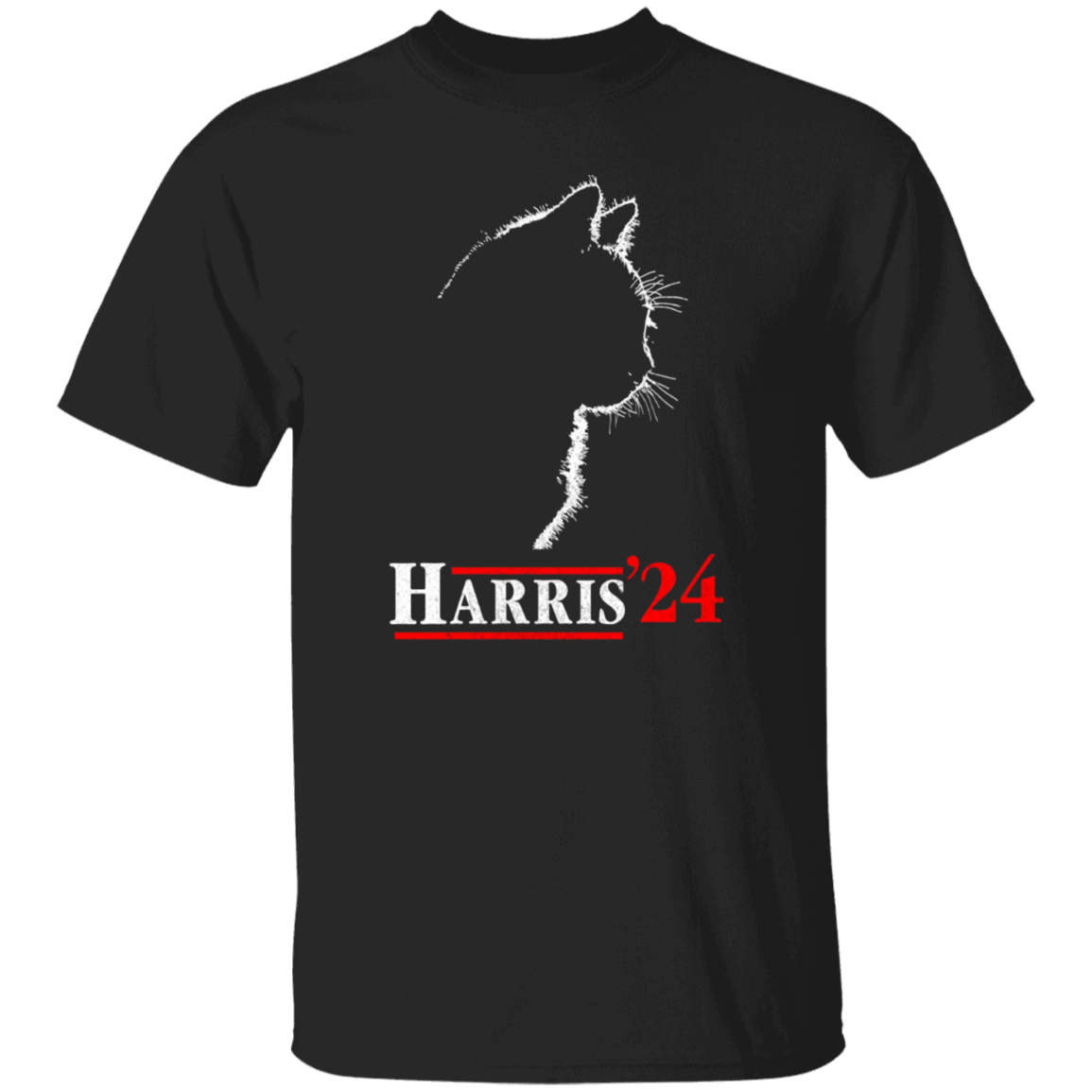 Cat Ladies Harris Funny Cat 2024 President Kamala-Harris Dark Shirt HO82 65084