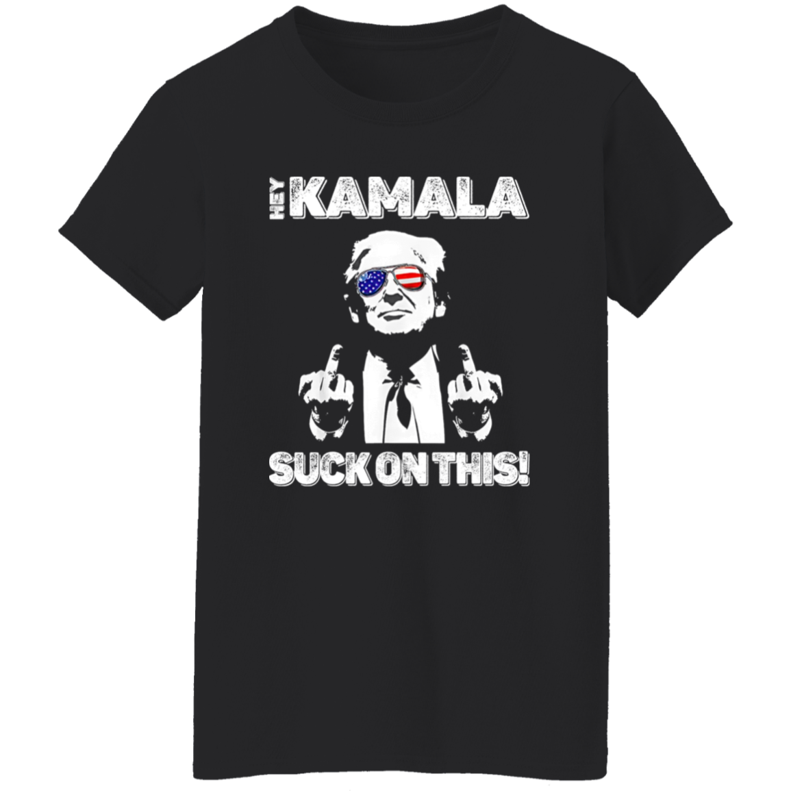 Hey Kamala S**k On This Political Shirt HA75 63392