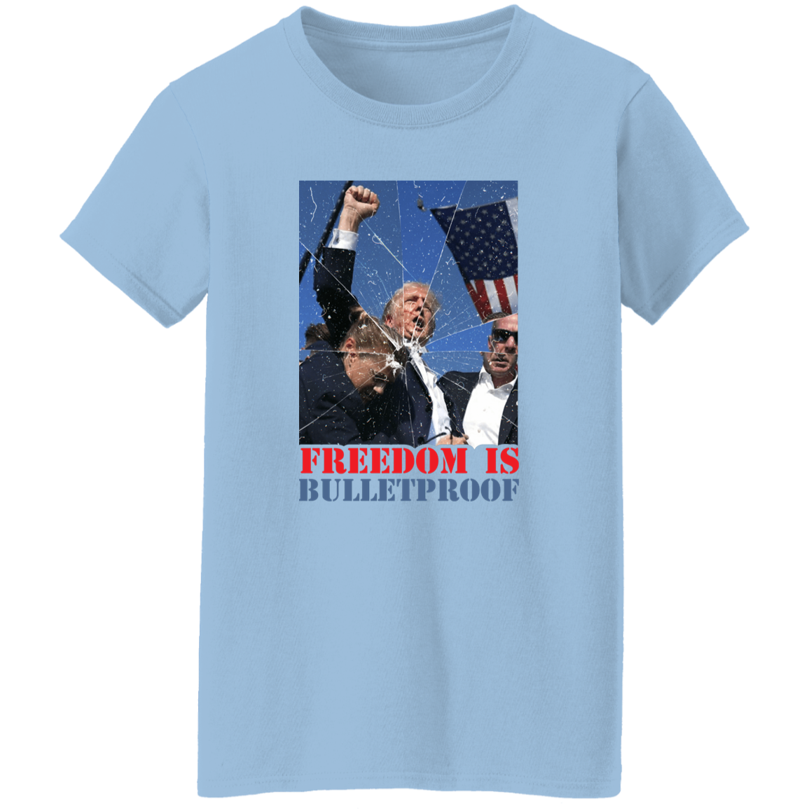 Freedom Is B*****proof Trump 2024 Bright Shirt HO82 63028