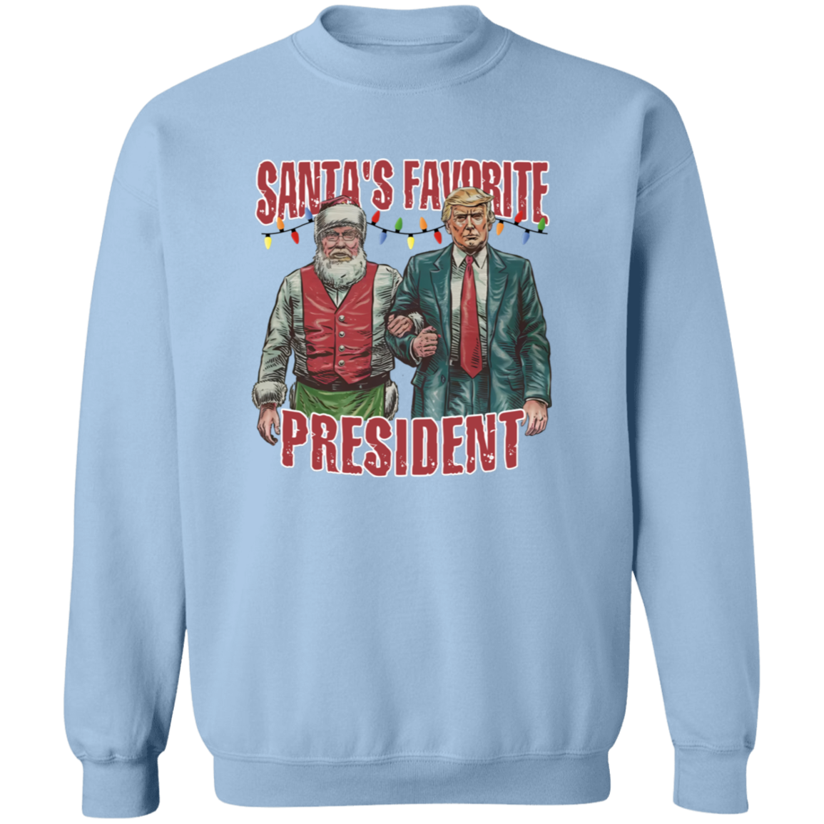 Santa's Favorite President Trump Christmas Shirt HA75 63594