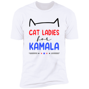 Cat Ladies For Kamala - Kamala Harris 2024 President Bright Shirt HA75 63342