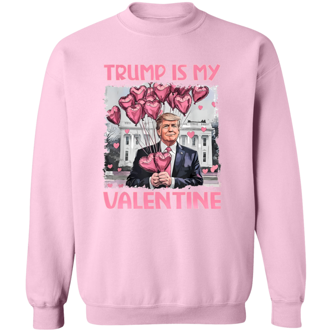 Trump Is My Valentine Bright Shirt For Trump Supporters HA75 64312