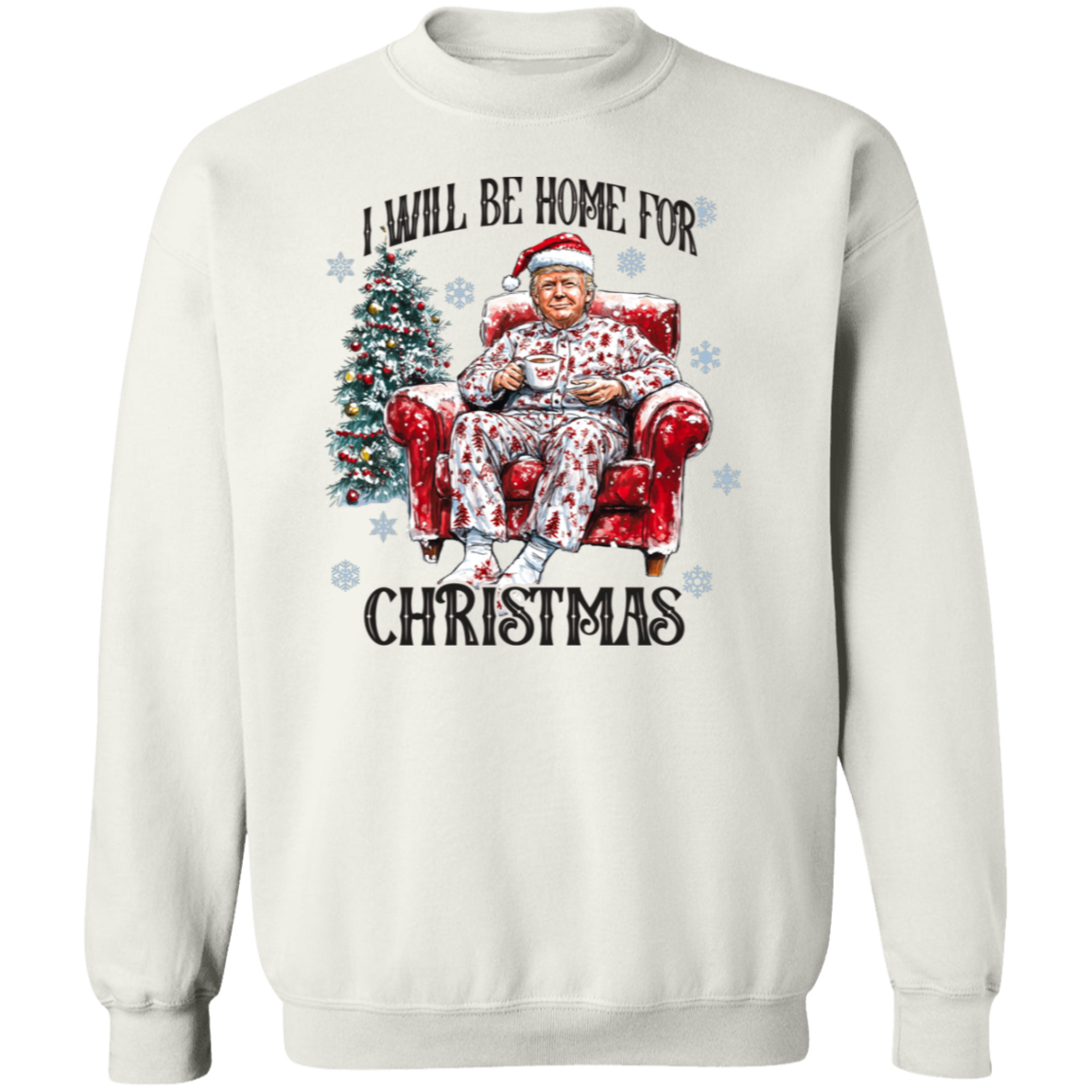 I’ll Be Home for Christmas Trump Shirt – Perfect Festive Gift HO82 63705