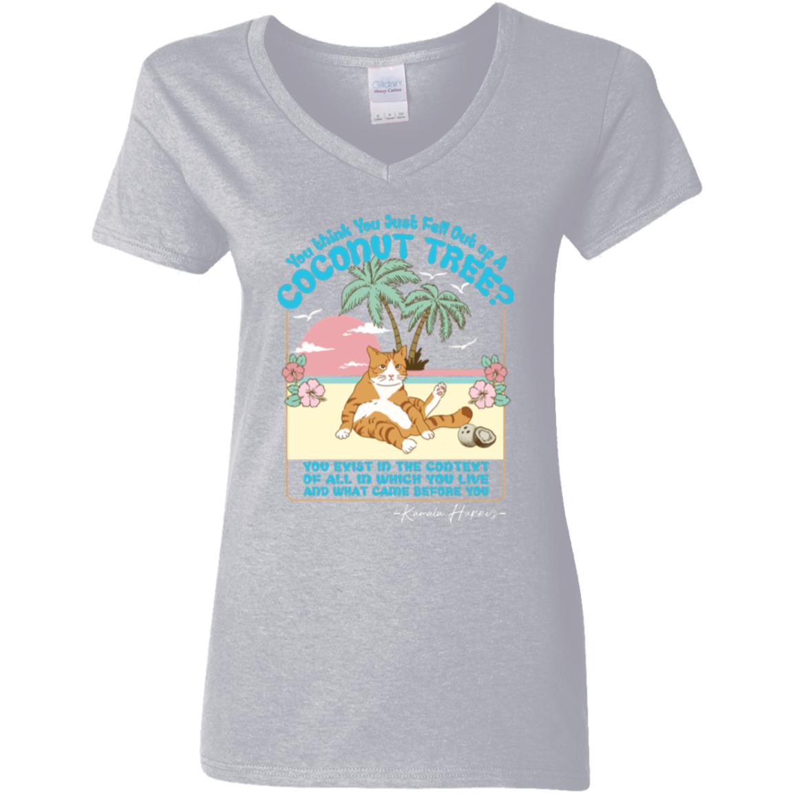 You Think You Just Fall Out Of A Coconut Tree Kamala Harris Shirt TH10 63315