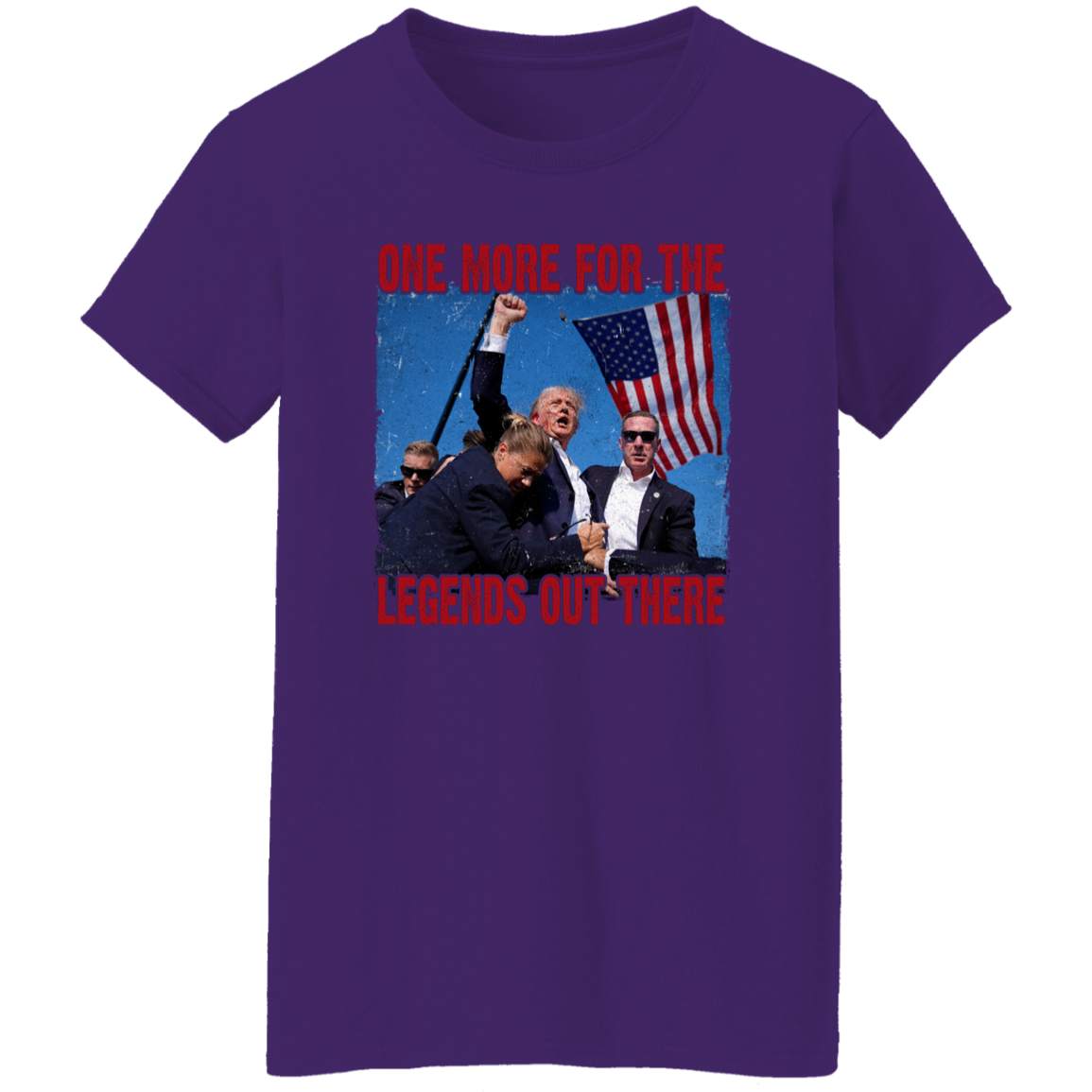 One More For The Legends Out There Trump Sh**ting Shirt HA75 63006